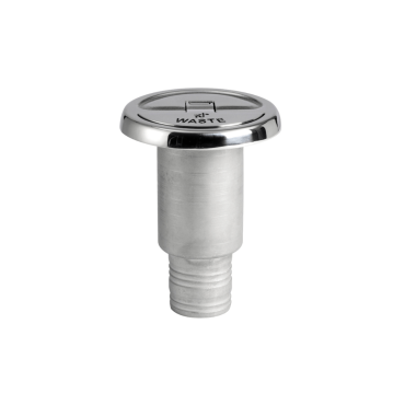 Dek-dop Diesel met sleutel A Ø38mm D Ø76mm B 76mm Rvs 316