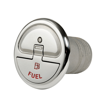 Dek-dop Diesel met sleutel A Ø38mm D Ø76mm B 76mm Rvs 316