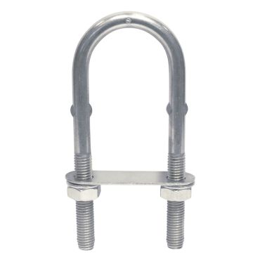 Wantputting U bout 80x35x2mm Rvs 304